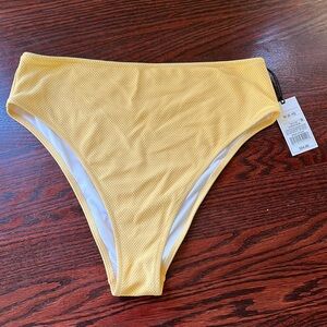 NWT Shade & Shore High Waist Bikini Bottoms